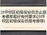 沙坪坝区初级保安员怎么报考哪家最好有何要求(沙坪坝区初级保安员报考推荐)