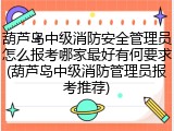 葫芦岛中级消防安全管理员怎么报考哪家最好有何要求(葫芦岛中级消防管理员报考推荐)
