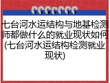 七台河水运结构与地基检测师都做什么的就业现状如何(七台河水运结构检测就业现状)