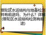 普陀区水运结构与地基检测师有前途吗,为什么?详解(普陀区水运结构检测有前途)
