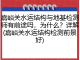 嘉峪关水运结构与地基检测师有前途吗,为什么?详解(嘉峪关水运结构检测前景好)