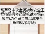 葫芦岛中级金属冶炼安全工程师是机考还是笔试考场在哪里(葫芦岛金属冶炼安全工程师机考考场)