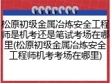 松原初级金属冶炼安全工程师是机考还是笔试考场在哪里(松原初级金属冶炼安全工程师机考考场在哪里)