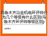 乌鲁木齐冶金机电环评师分为几个等级有什么区别(乌鲁木齐环评师等级区别)