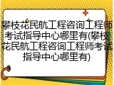 攀枝花民航工程咨询工程师考试指导中心哪里有(攀枝花民航工程咨询工程师考试指导中心哪里有)