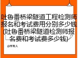 吐鲁番桥梁隧道工程检测师报名和考试费用分别多少钱(吐鲁番桥梁隧道检测师报名费和考试费多少钱)