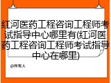 红河医药工程咨询工程师考试指导中心哪里有(红河医药工程咨询工程师考试指导中心在哪里)