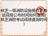 林芝一级消防设施操作员考试成绩公布时间如何查询(林芝消防考试成绩查询时间)