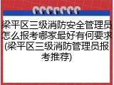 梁平区三级消防安全管理员怎么报考哪家最好有何要求(梁平区三级消防管理员报考推荐)