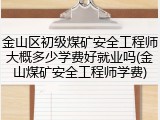 金山区初级煤矿安全工程师大概多少学费好就业吗(金山煤矿安全工程师学费)