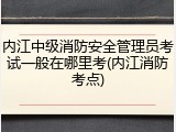 内江中级消防安全管理员考试一般在哪里考(内江消防考点)
