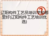 辽阳构件工艺员培训学校哪里好(辽阳构件工艺培训优选)
