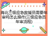 海北三级应急救援员需要年审吗怎么操作(三级应急员年审流程)