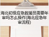 海北初级应急救援员需要年审吗怎么操作(海北应急年审流程)