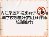 内江采掘环境影响评价师培训学校哪里好(内江环评师培训推荐)