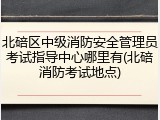 北碚区中级消防安全管理员考试指导中心哪里有(北碚消防考试地点)