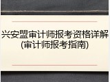 兴安盟审计师报考资格详解(审计师报考指南)