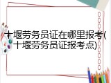 十堰劳务员证在哪里报考(十堰劳务员证报考点)