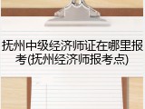 抚州中级经济师证在哪里报考(抚州经济师报考点)
