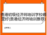 贵港初级经济师培训学校哪里好(贵港经济师培训推荐)