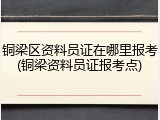 铜梁区资料员证在哪里报考(铜梁资料员证报考点)