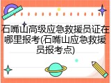 石嘴山高级应急救援员证在哪里报考(石嘴山应急救援员报考点)