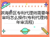 滨海新区专利代理师需要年审吗怎么操作(专利代理师年审流程)