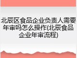 北辰区食品企业负责人需要年审吗怎么操作(北辰食品企业年审流程)