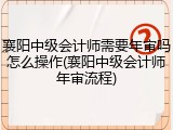 襄阳中级会计师需要年审吗怎么操作(襄阳中级会计师年审流程)
