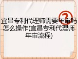 宜昌专利代理师需要年审吗怎么操作(宜昌专利代理师年审流程)