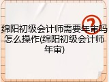 绵阳初级会计师需要年审吗怎么操作(绵阳初级会计师年审)